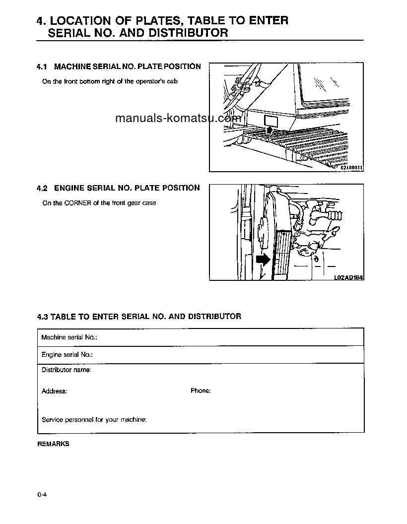 Protected: PC300LC-6(USA)-LC S/N A80001-A83000 Operation manual (English)
