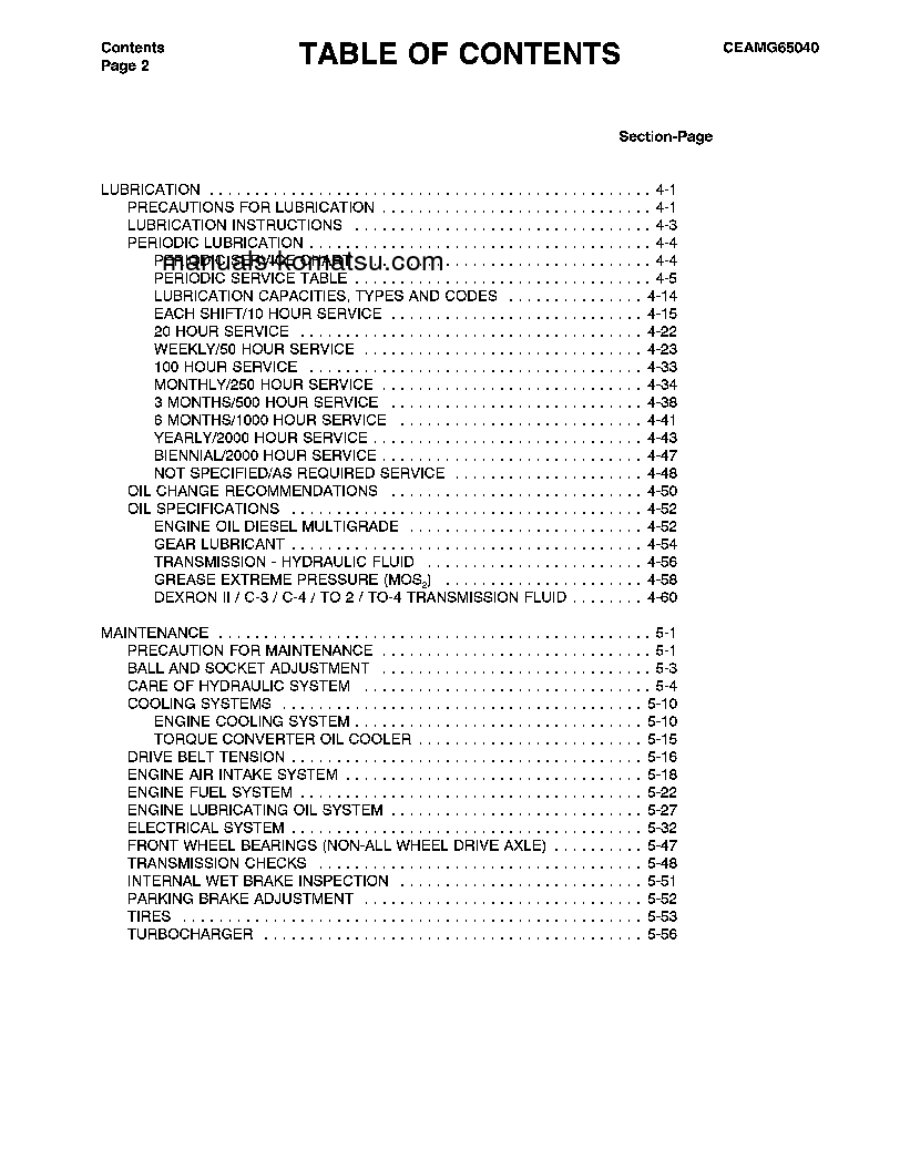 Protected: GD650AW-2(USA)-A S/N 202002-202486 Operation manual (English)