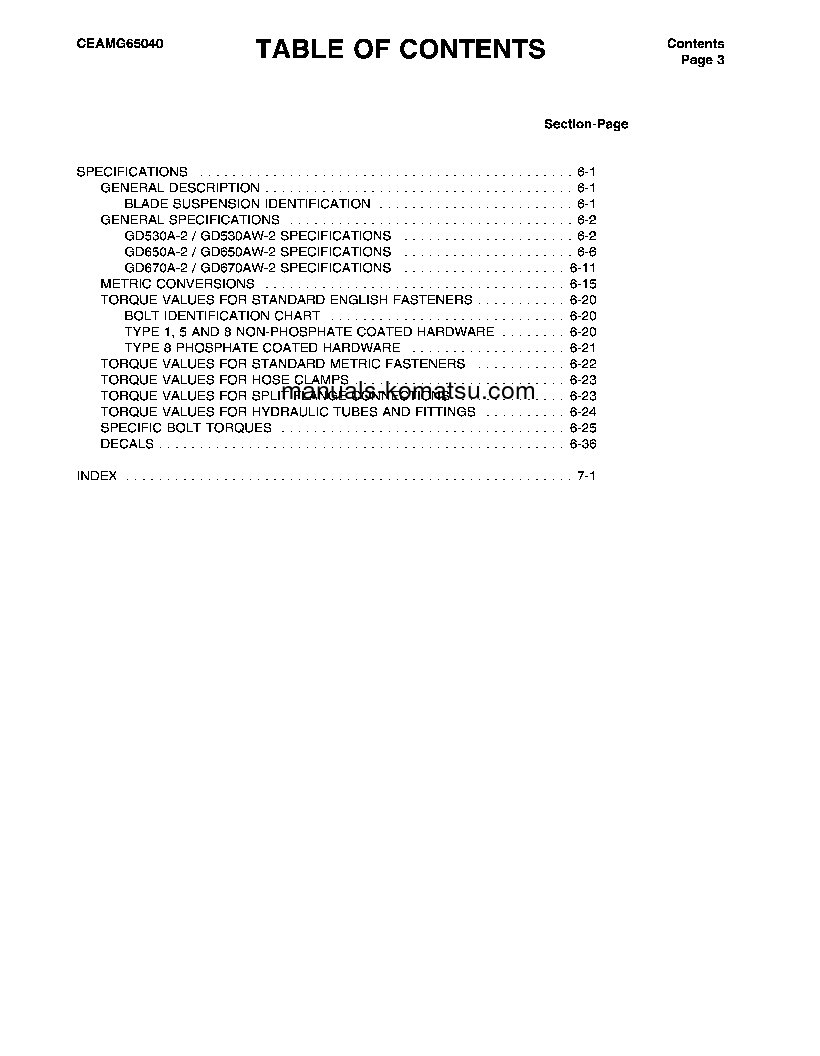 Protected: GD650AW-2(USA)-A S/N 202002-202486 Operation manual (English)