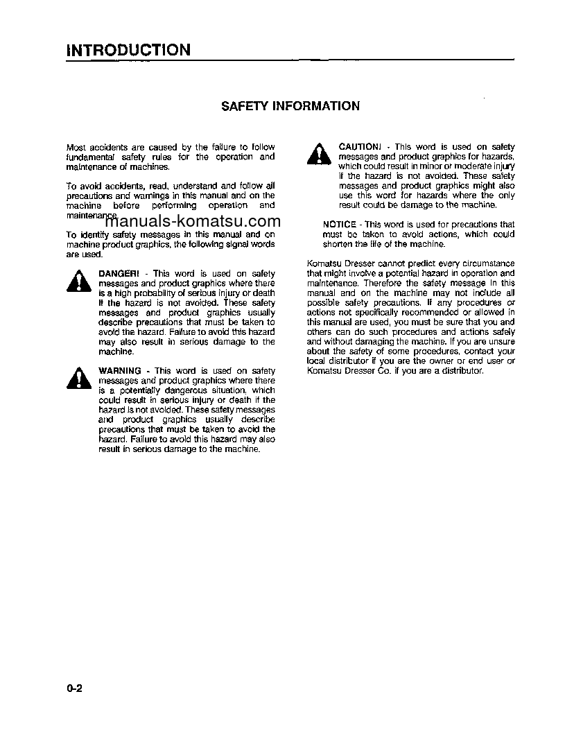 Protected: WA180-1(USA)-LC S/N A75001-UP Operation manual (English)