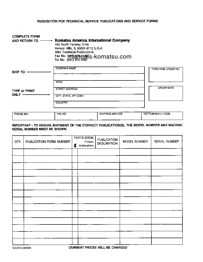 Protected: WA250-1(USA)-LC S/N A65001-UP Operation manual (English)