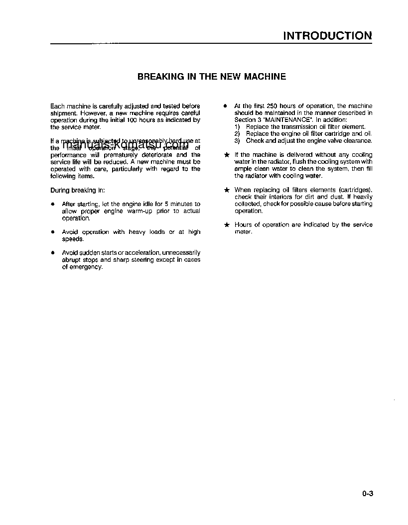 Protected: WA250-1(USA)-LC S/N A65001-UP Operation manual (English)