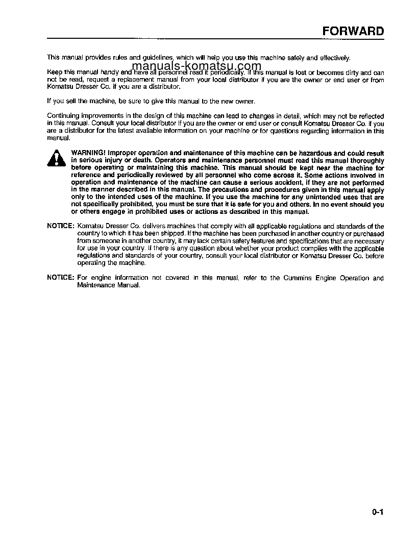 Protected: WA500-1(JPN)-LC S/N A60001-UP Operation manual (English)