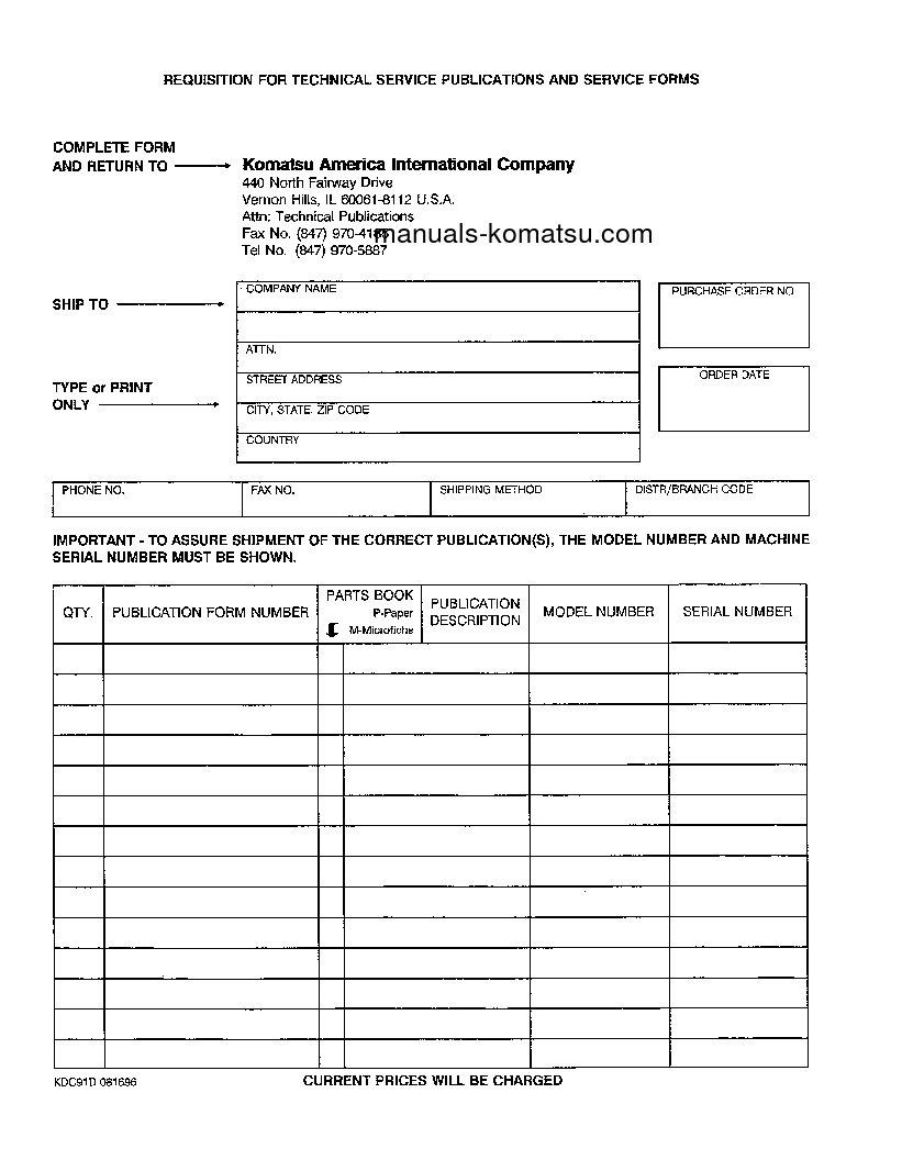 Protected: WA600-1(USA)-L S/N A10391-UP Operation manual (English)