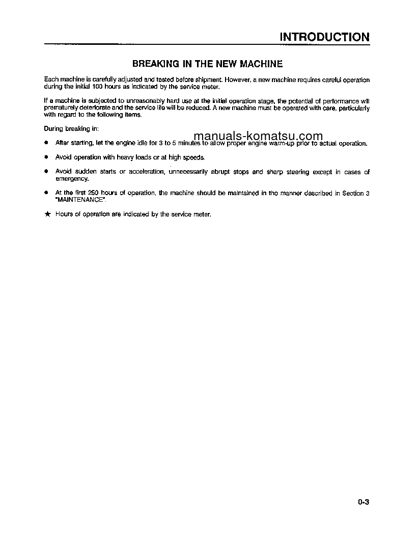 Protected: WA600-1(USA)-L S/N A10391-UP Operation manual (English)