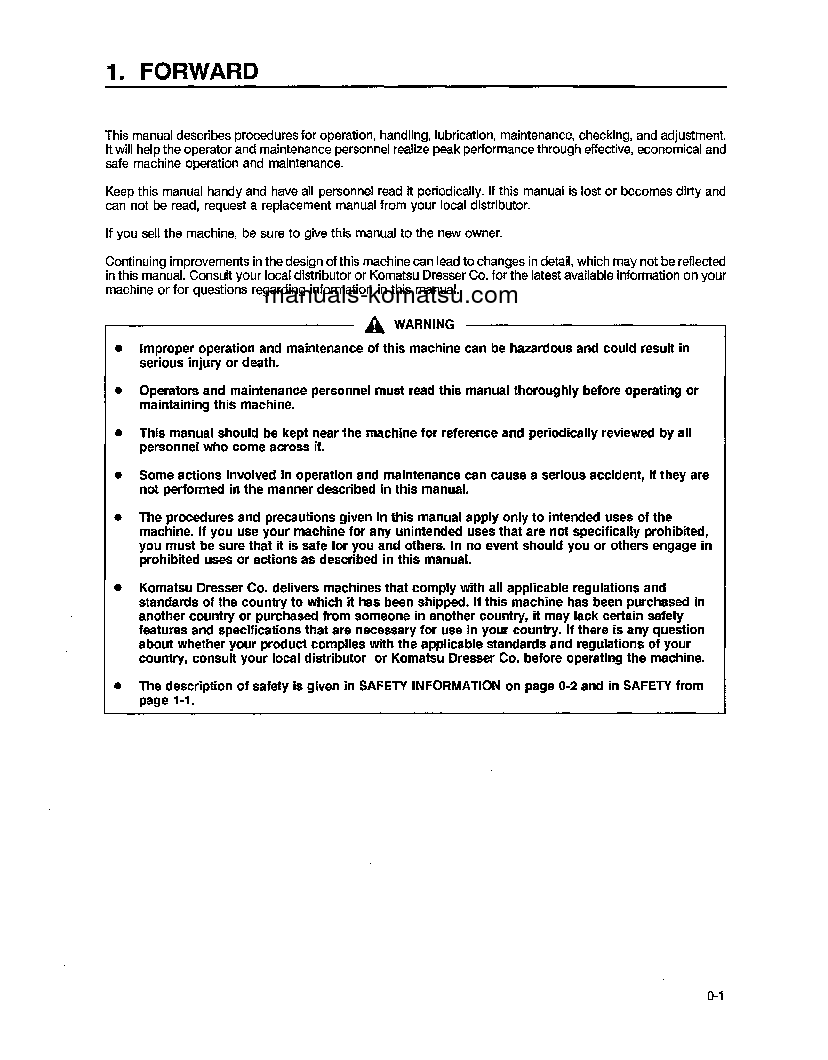 Protected: PC220LC-6(USA)-L S/N A80001-UP Operation manual (English)