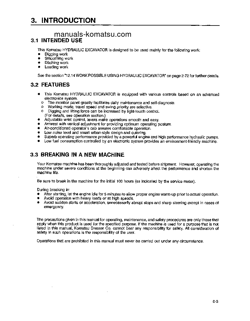 Protected: PC220LC-6(USA)-L S/N A80001-UP Operation manual (English)