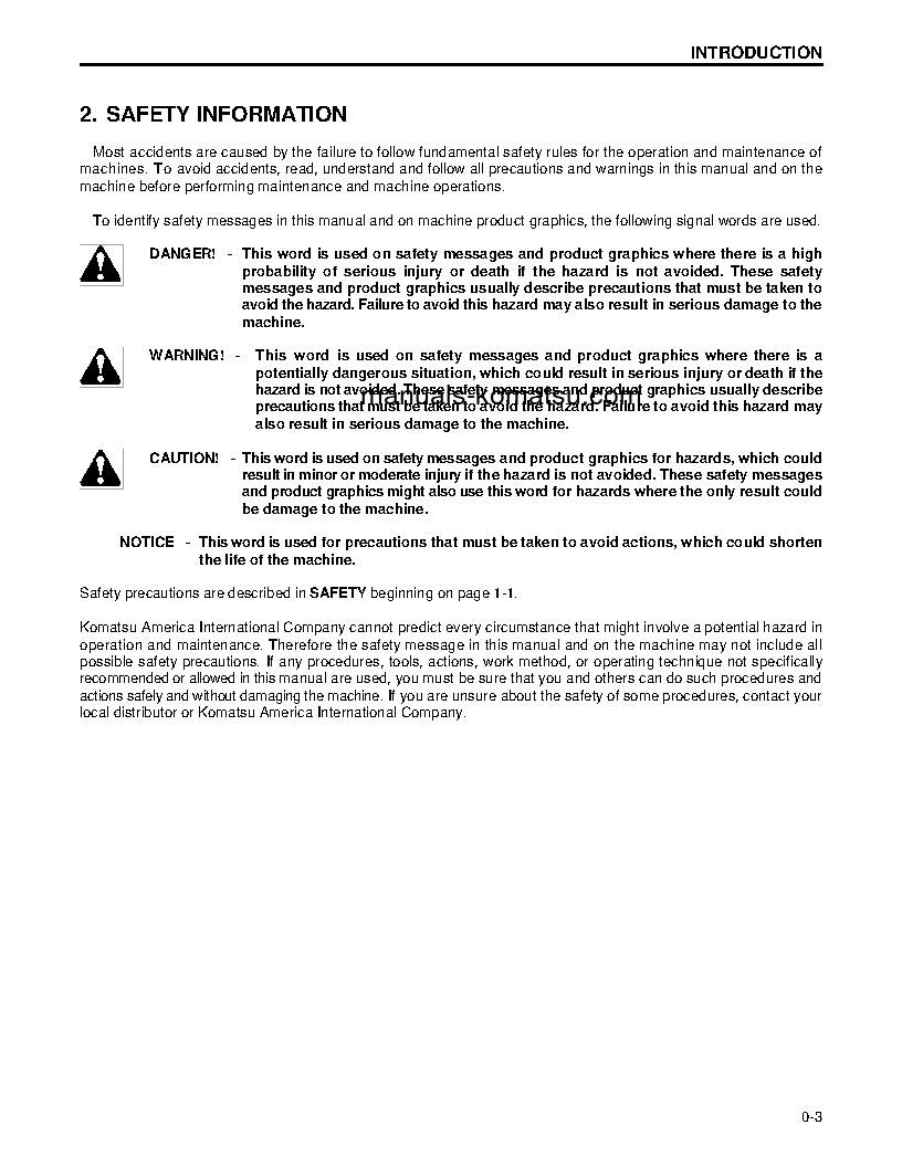 Protected: WA250-3(USA)-L S/N A75001-UP Operation manual (English)