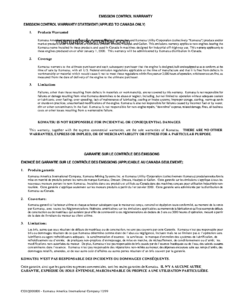 Protected: PC400LC-6(USA)-LK S/N A83001-UP Operation manual (English)