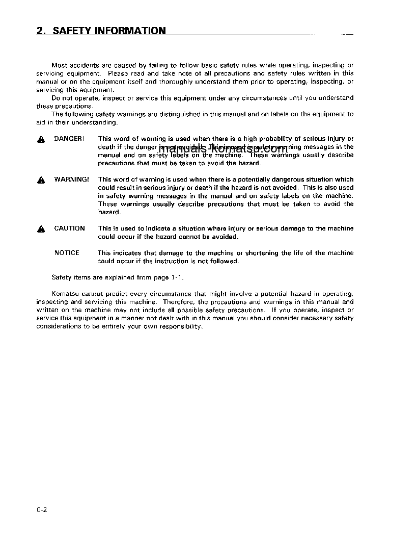 Protected: PC128UU-1(JPN) S/N 1001-2346 Operation manual (English)