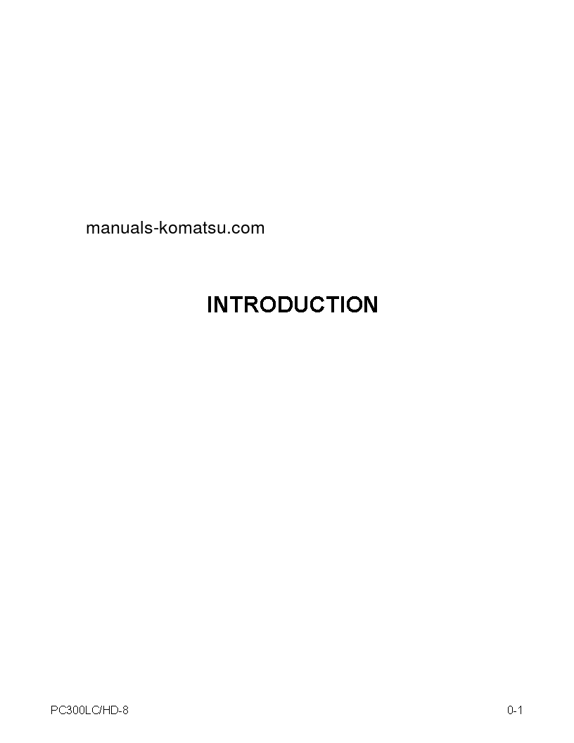 Protected: PC300LC-8(USA) S/N A90001-UP Operation manual (English)