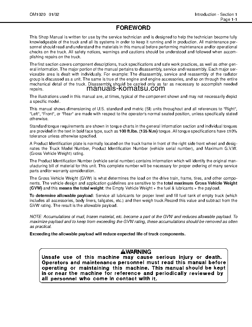 Protected: HD785-5(USA)-LC S/N A10224-A10315 Operation manual (English)