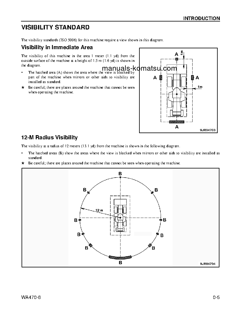 Protected: WA470-6(USA) S/N A45001-UP Operation manual (English)