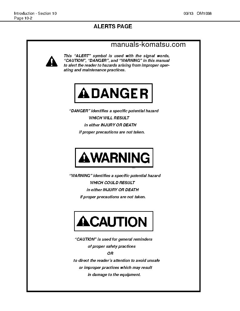Protected: HD1500-5(USA) S/N A30049-A30069 Operation manual (English)
