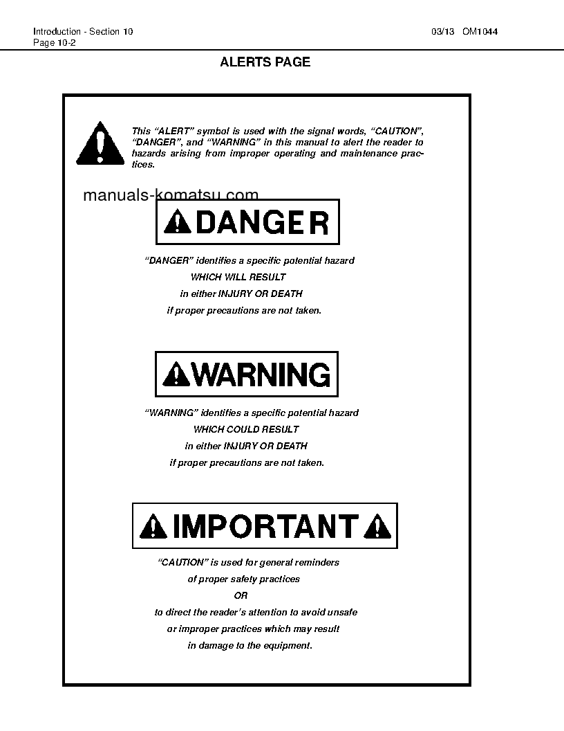 Protected: HD1500-5(USA) S/N A30070-A30071 Operation manual (English)