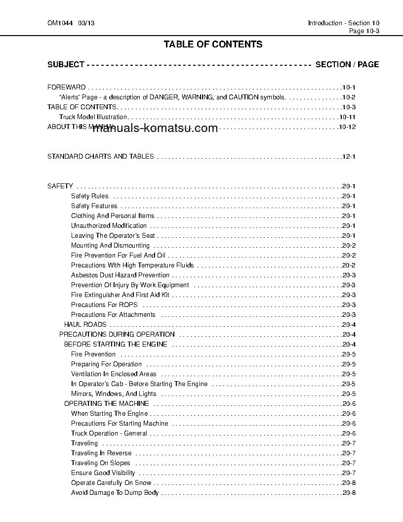 Protected: HD1500-5(USA) S/N A30070-A30071 Operation manual (English)