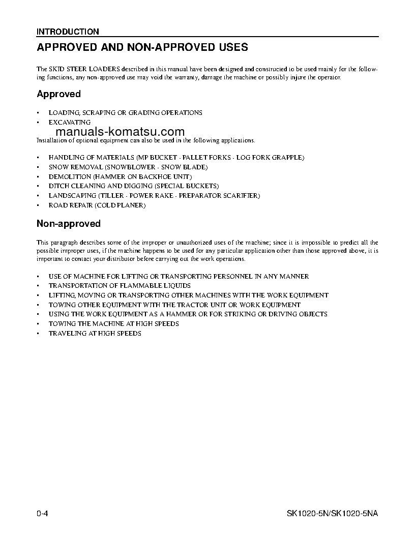 Protected: SK1020-5(USA)-N S/N A70001-UP Operation manual (English)