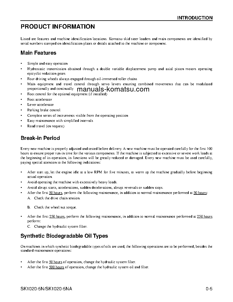 Protected: SK1020-5(USA)-N S/N A70001-UP Operation manual (English)