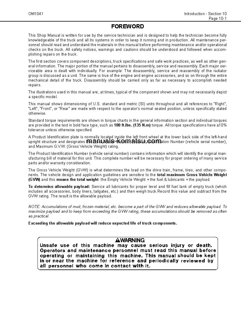 Protected: HD785-5(USA)-LC S/N A10316-UP Operation manual (English)