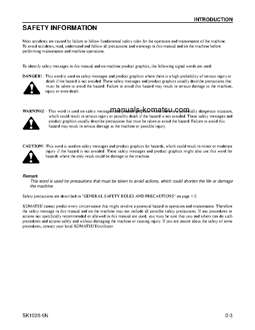 Protected: SK1026-5(USA)-N S/N A80001-UP Operation manual (English)