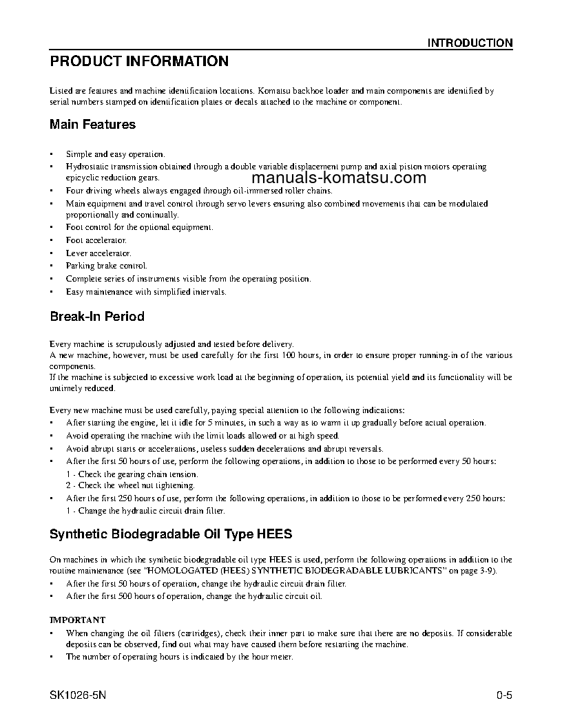 Protected: SK1026-5(USA)-N S/N A80001-UP Operation manual (English)