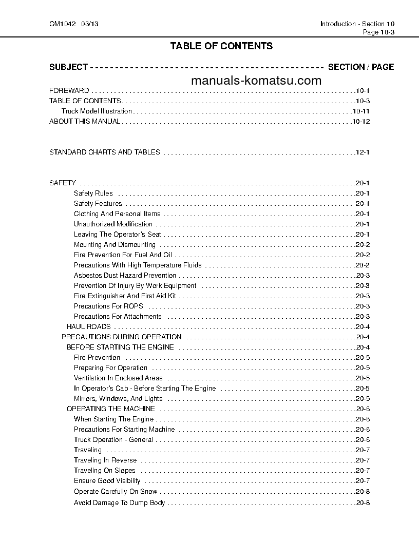 Protected: HD1500-5(USA) S/N A30079-A30160 Operation manual (English)