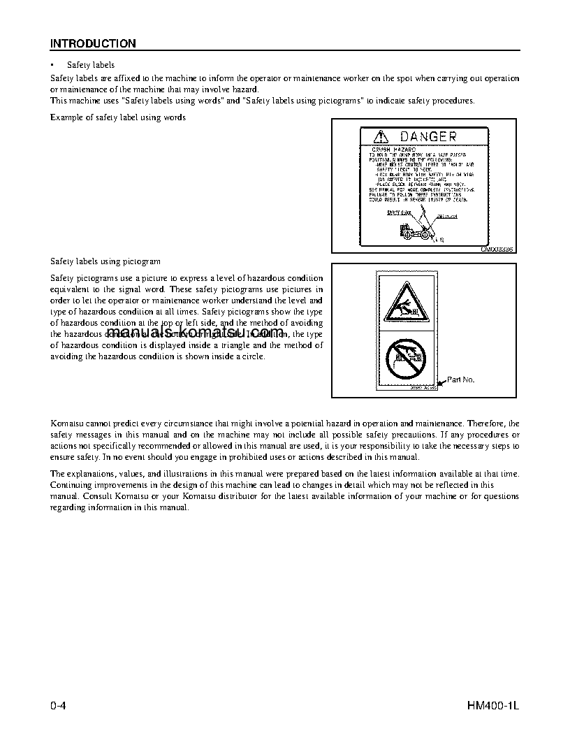 Protected: HM400-1(USA)-L S/N A10001-UP Operation manual (English)