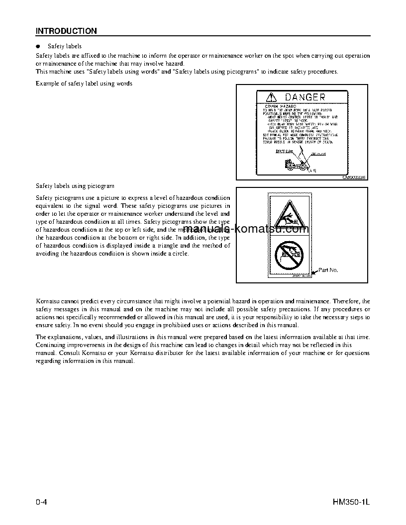 Protected: HM350-1(USA)-L S/N A10001-UP Operation manual (English)