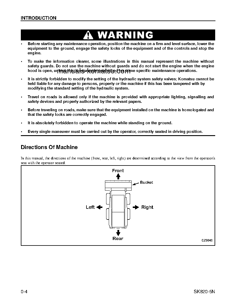 Protected: SK820-5(USA)-N S/N A40001-UP Operation manual (English)