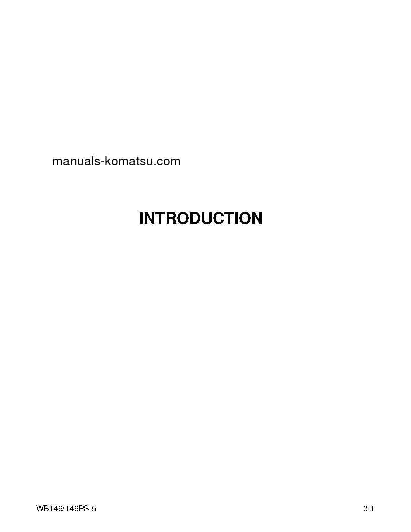 Protected: WB146-5(USA) S/N A23001-UP Operation manual (English)