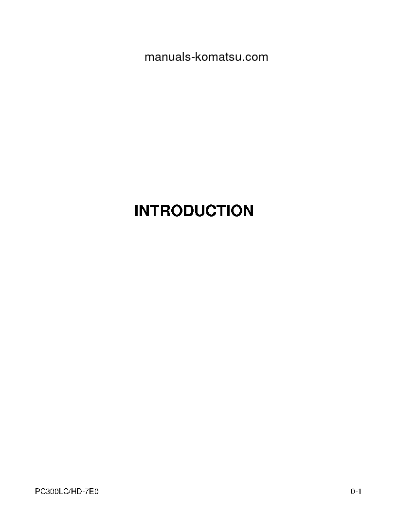 Protected: PC300HD-7(USA)-TIER 3 S/N A86001-UP Operation manual (English)