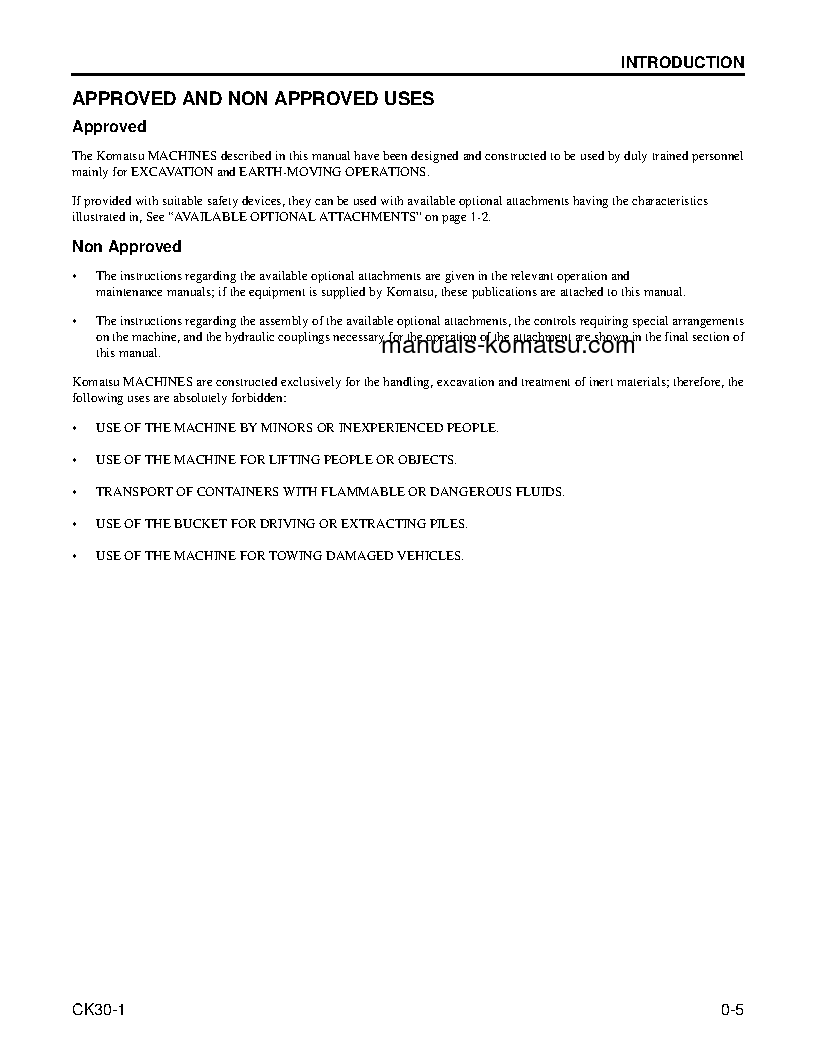 Protected: CK30-1(USA) S/N A30001-UP Operation manual (English)