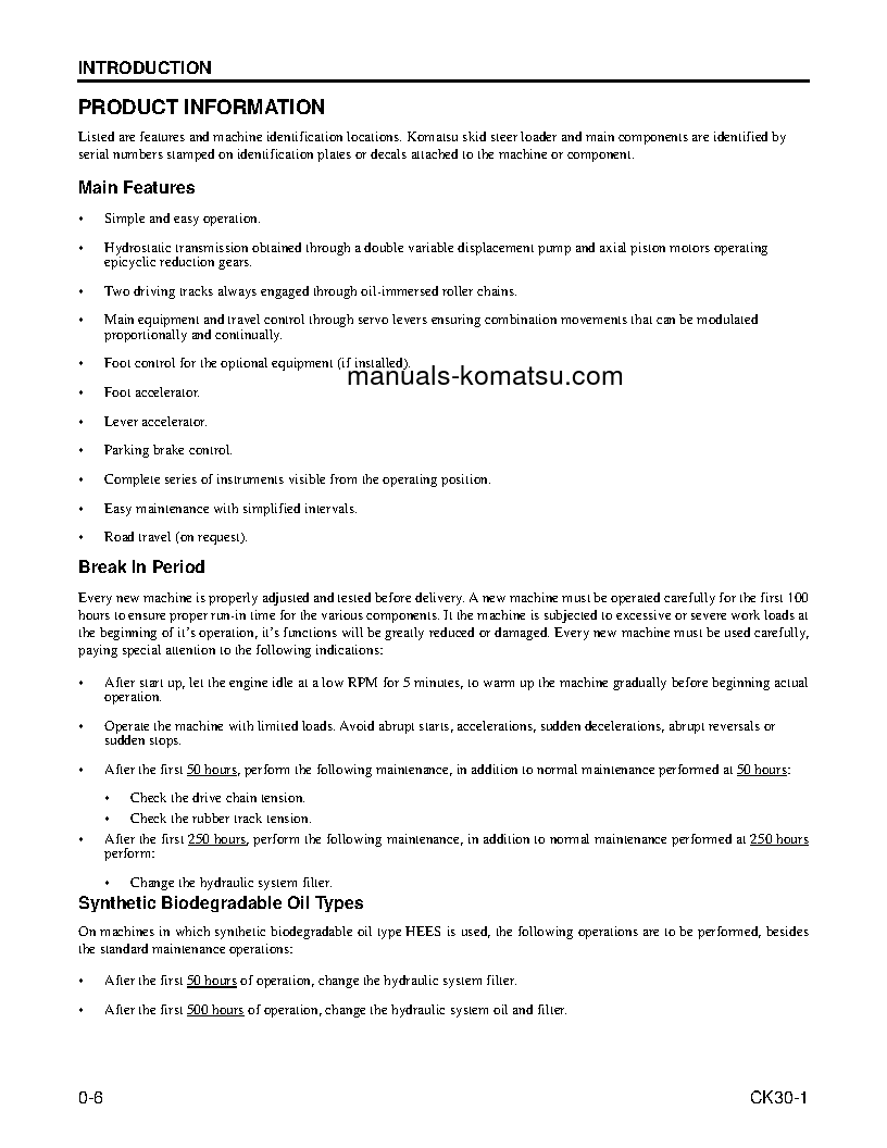 Protected: CK30-1(USA) S/N A30001-UP Operation manual (English)