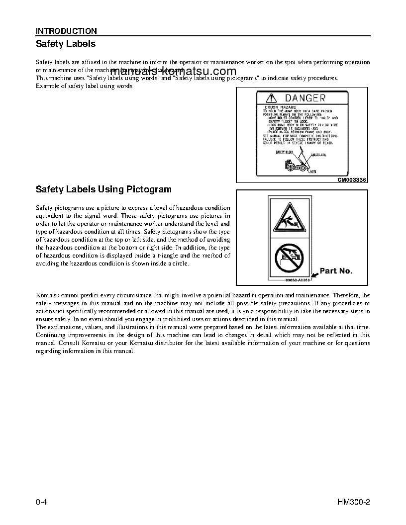 Protected: HM300-2(USA) S/N A11001-UP Operation manual (English)