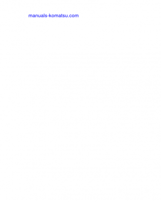 HM400-2(USA) S/N A11001-UP Operation manual (English)