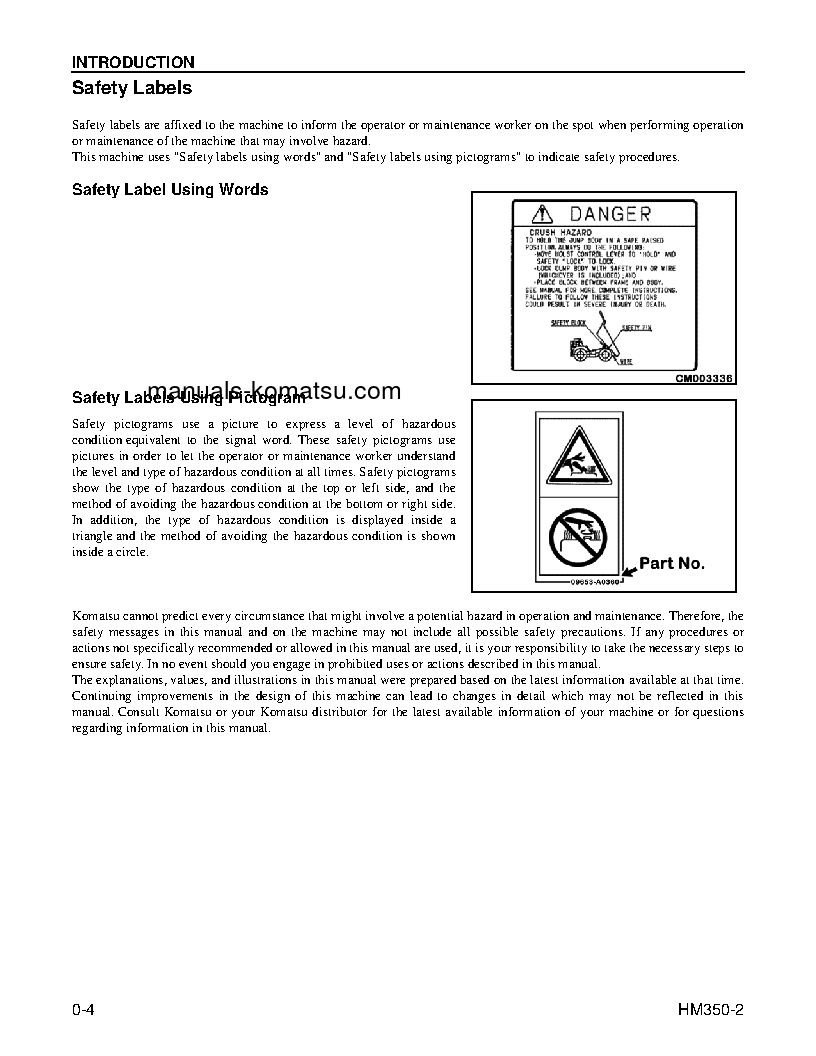 Protected: HM350-2(USA) S/N A11001-UP Operation manual (English)