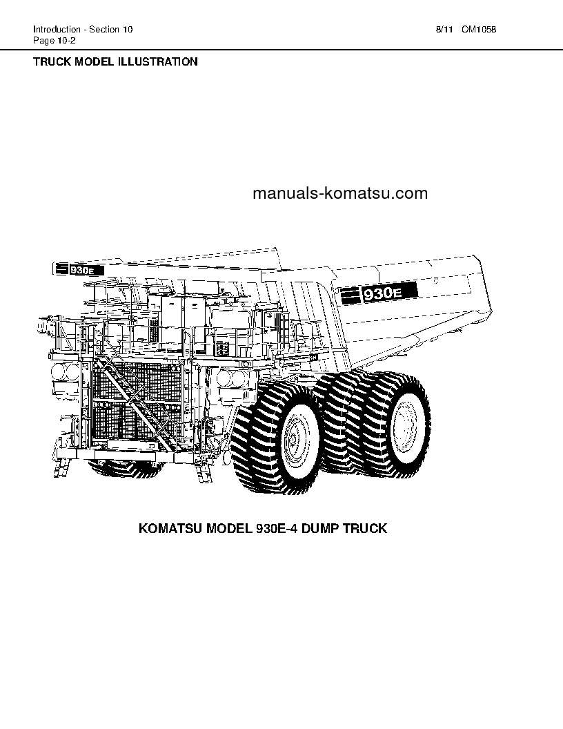 Protected: 930E-4(USA) S/N A30462-A30600 Operation manual (English)