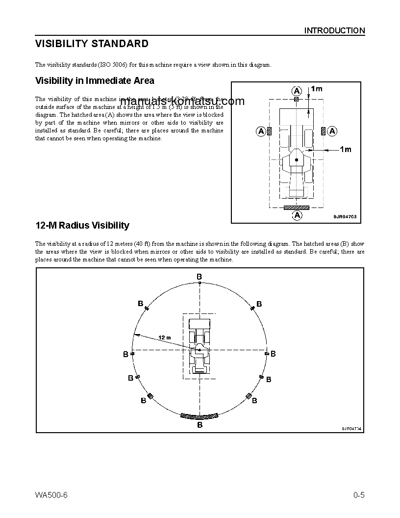 Protected: WA500-6(USA) S/N A92001-UP Operation manual (English)