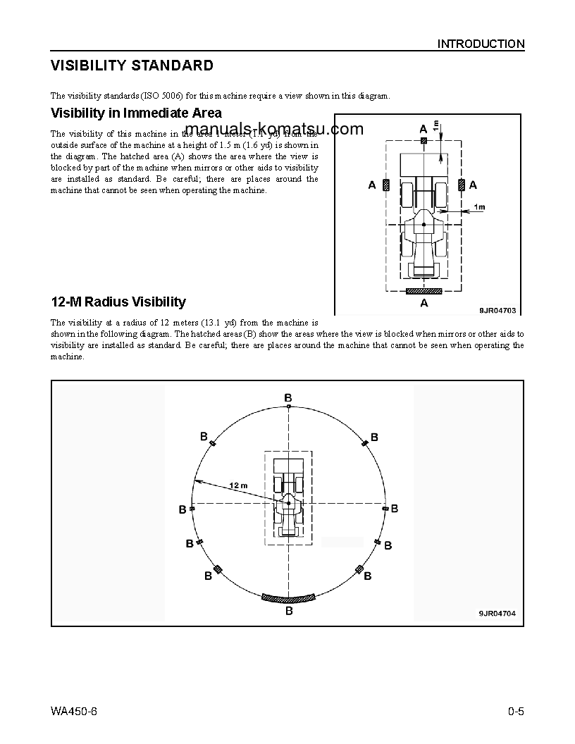 Protected: WA450-6(USA) S/N A44001-UP Operation manual (English)