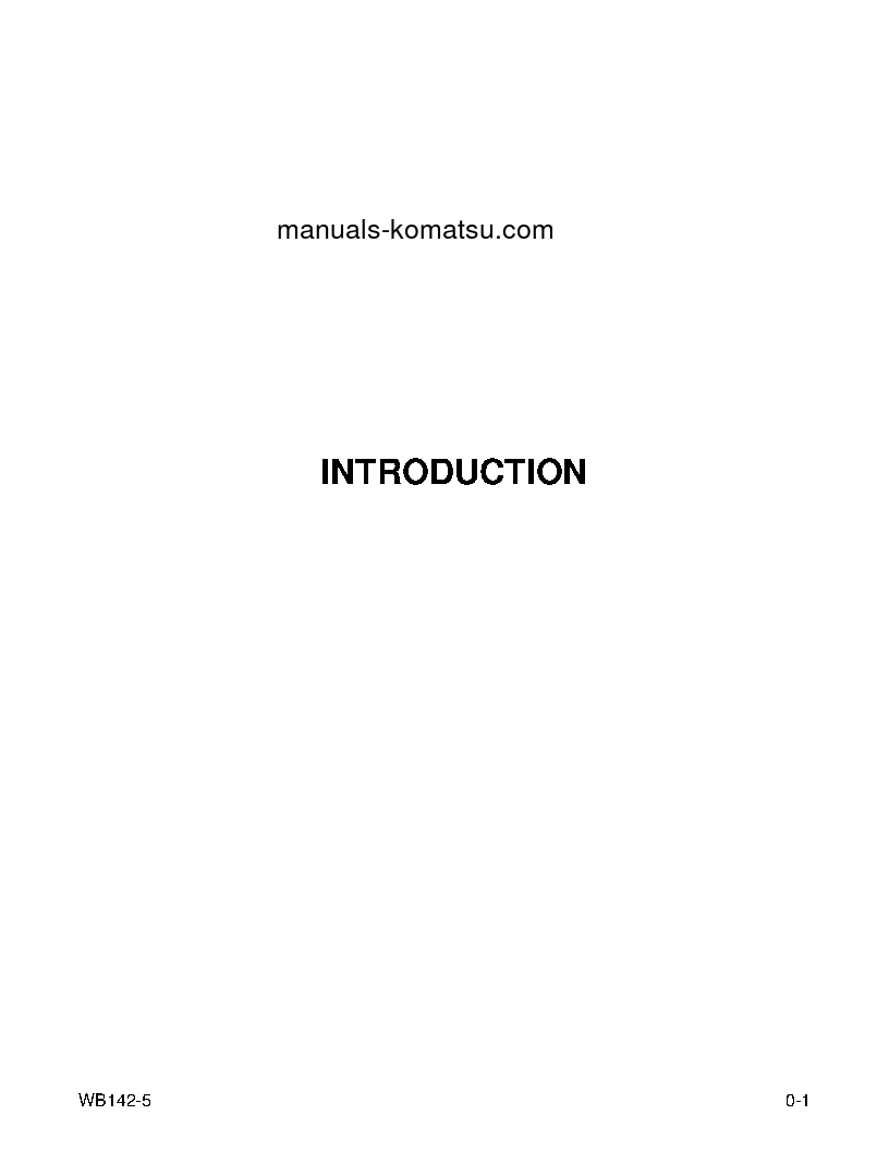 Protected: WB142-5(USA) S/N A13001-UP Operation manual (English)