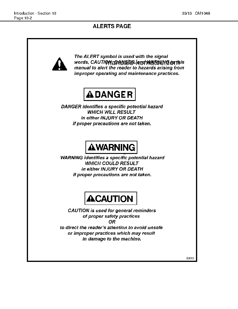 Protected: HD1500-7(USA)-W/ SDA12V160 S/N A30056-A30057 Operation manual (English)