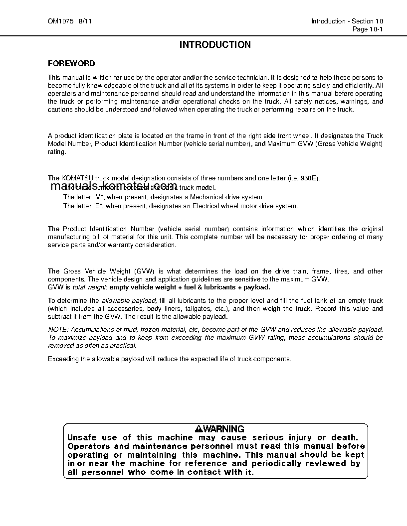 Protected: 930E-4(USA)-SE S/N A30587-A30677 Operation manual (English)