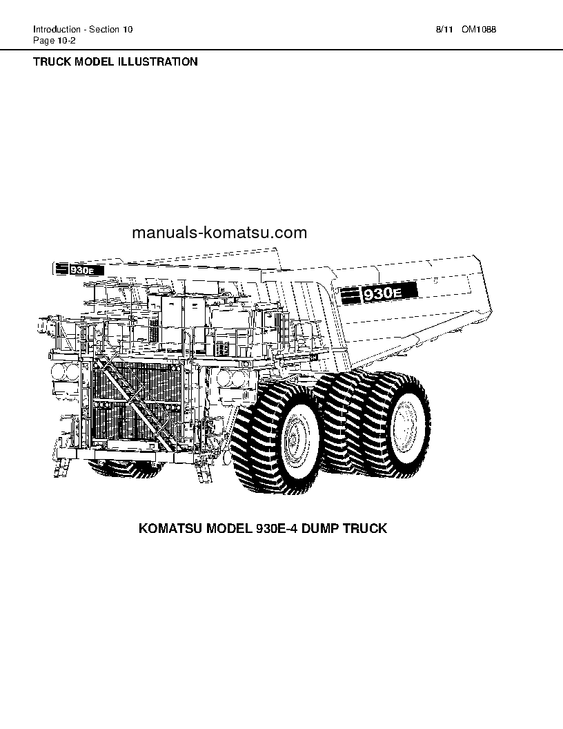 Protected: 930E-4(USA) S/N A30601-A30692 Operation manual (English)