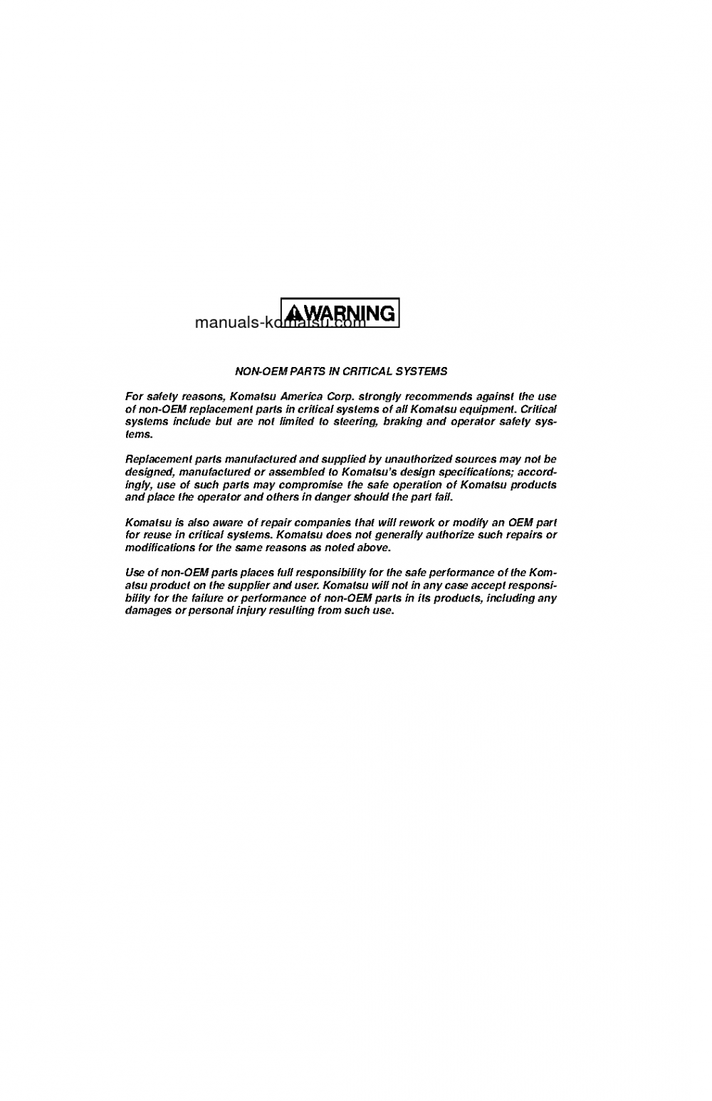 Protected: 930E-4(USA)-SE S/N A30727-A30756 Operation manual (English)