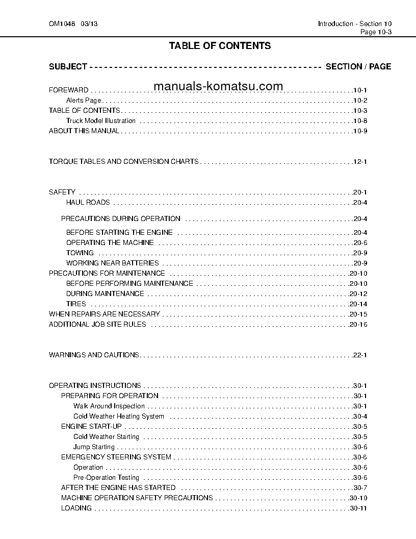 Protected: HD1500-7(USA)-W/ SDA12V160 S/N A30067-A30070 Operation manual (English)