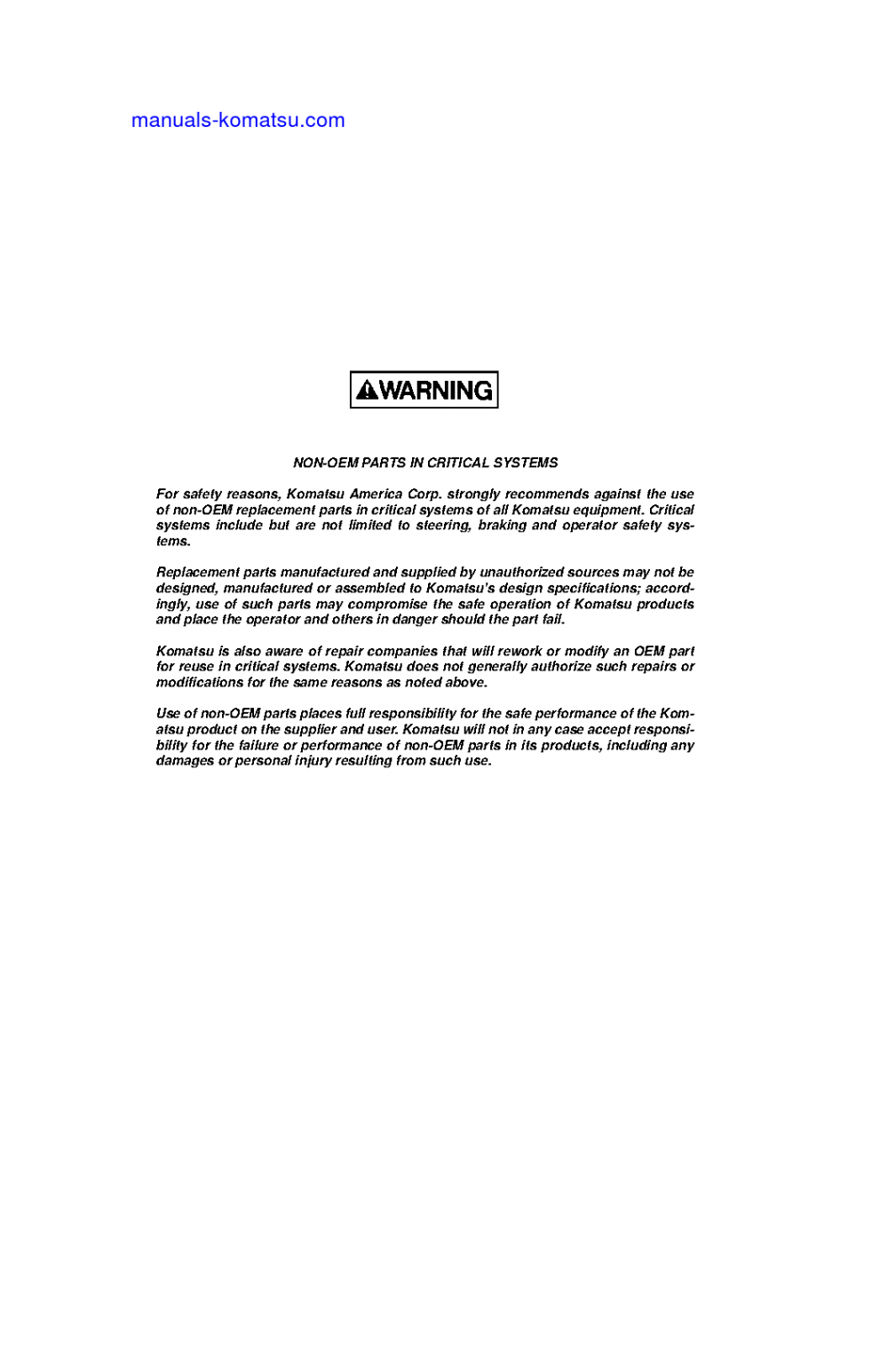 Protected: 930E-4(USA)-SE S/N A30769-A30871 Operation manual (English)