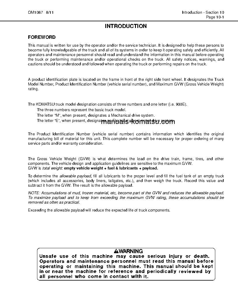 Protected: 930E-4(USA)-TIER II S/N A30750-A30872 Operation manual (English)