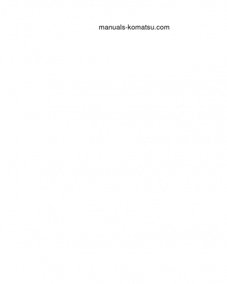 PC450LC-8(USA) S/N A10001-UP Operation manual (English)