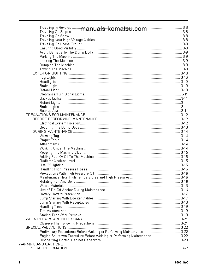 Protected: 830E-1(USA)-AC S/N A30339-A30560 Operation manual (English)