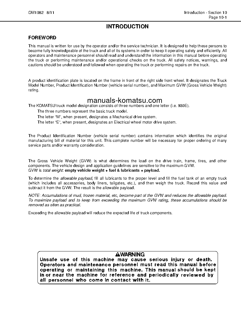 Protected: 930E-4(USA)-TIER II S/N A30873-A30989 Operation manual (English)